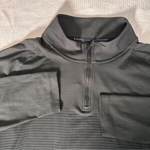 Nike Golf Men’s XL 1/4 Zip Pullover Henley Grey Drifit Long Sleeve Athleisure